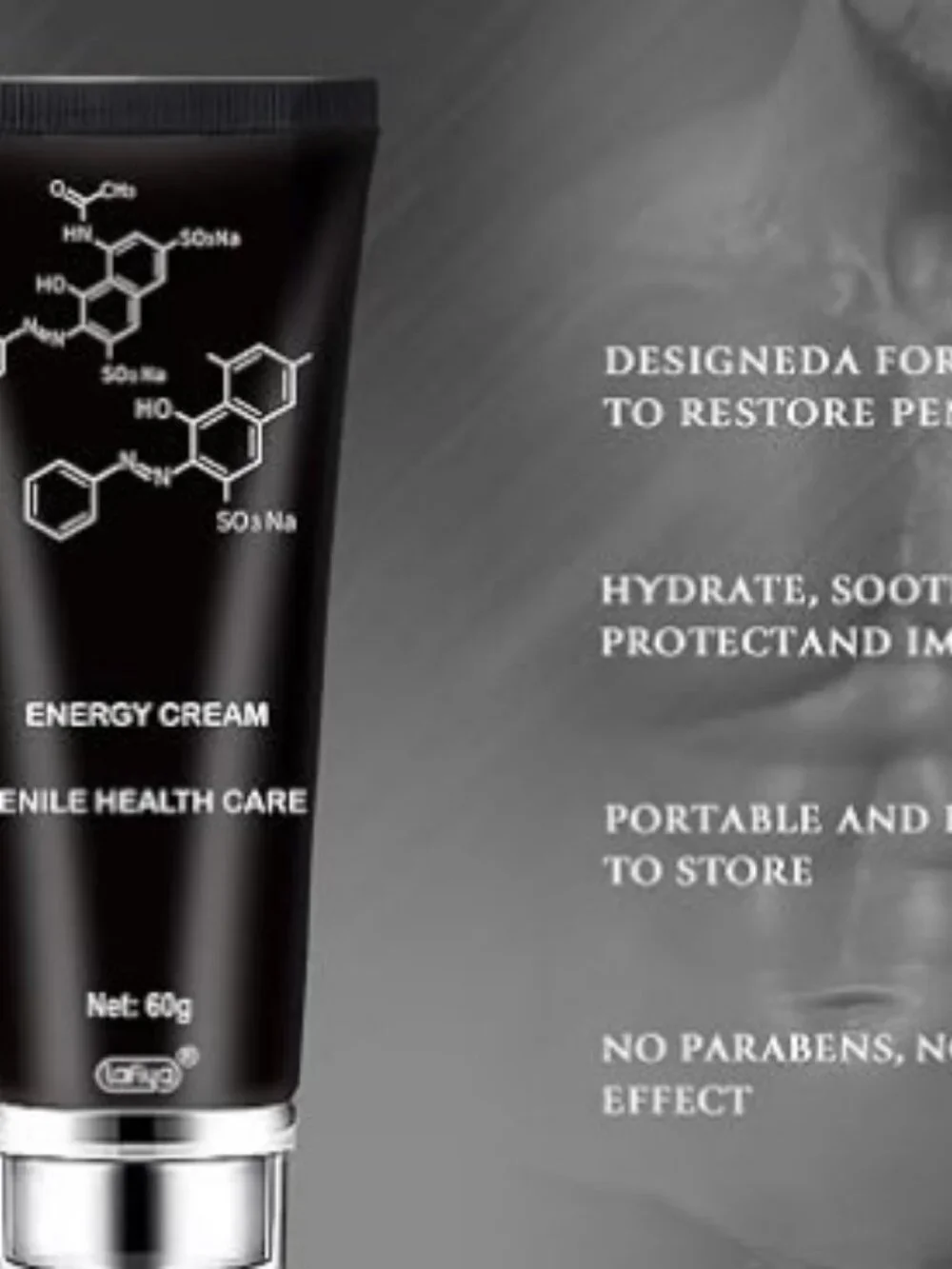 LAFIYA Male Re-Vitalize Cream, Relief Penile Health Restore